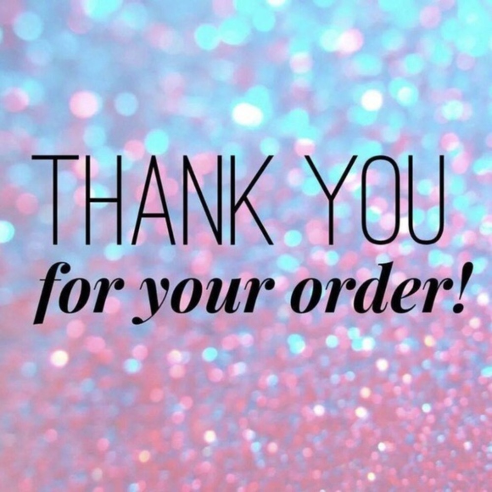 Thank You for your orders ❤️